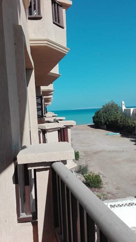 Voll möbliertes Studio mit Meerblick in Hurghada